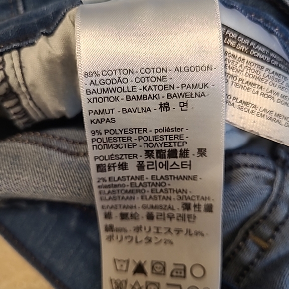 Levi's 515 Jeans sz 12 Blue Denim Bootcut Medium Wash Mid Rise W31 L30 - Picture 11 of 12